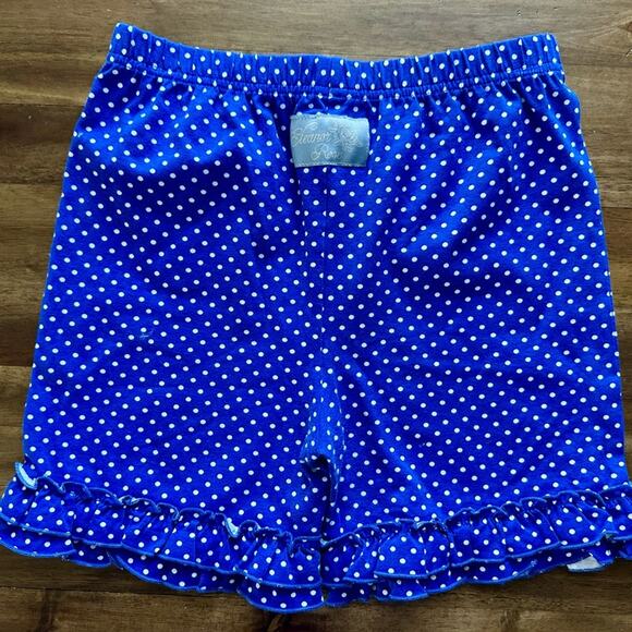 Eleanor Rose Star Spangled Sunglasses Navy White Polka Dot Brailey Shorts 10/12 - Picture 3 of 4